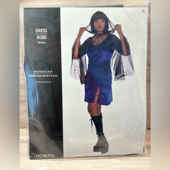 Bad WITCH Dress Costume FOR ADULTS 2xl 18-20 - Picture 1 of 3